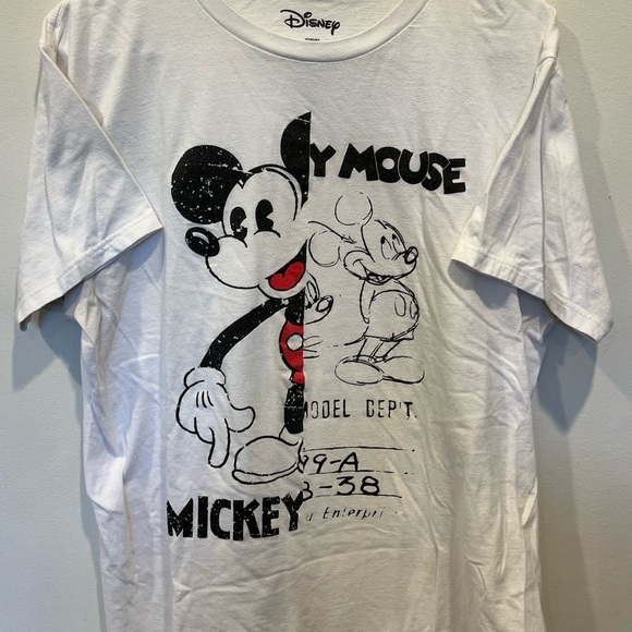 Disney Other - Disney Model Dept. Cotton T-Shirt, Men’s Large